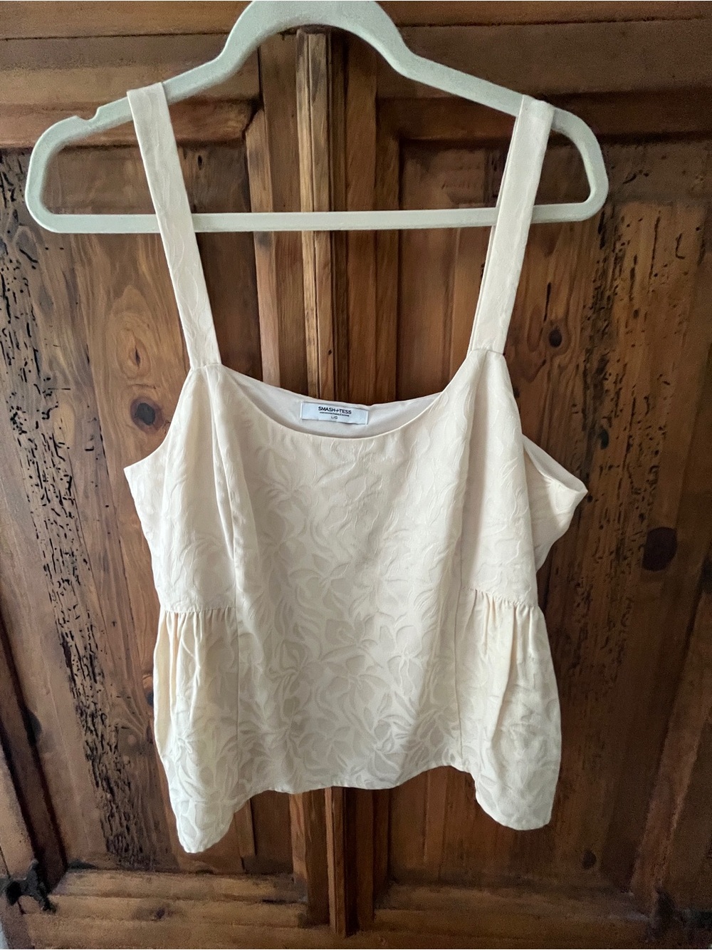 Smash + Tess Polly Tank Top Cream size large